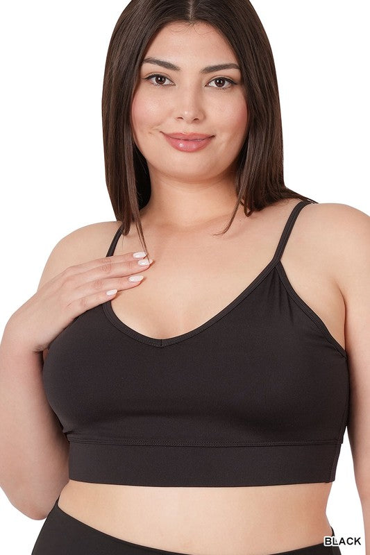 Plus Athletic Padded Bra