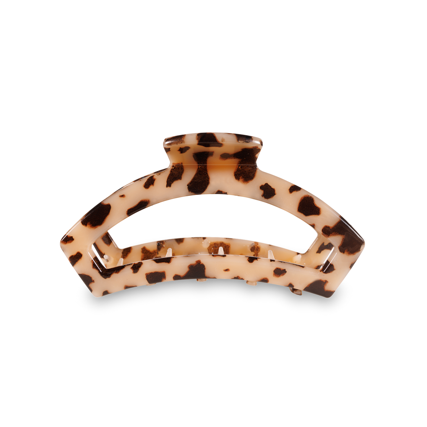 Teleties Open Blonde Tortoise Medium Hair Clip