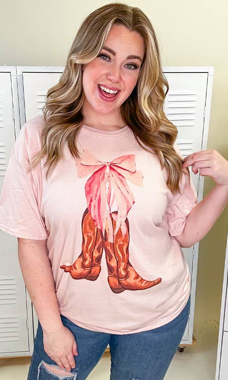 Cowgirl Bow Graphic Tee