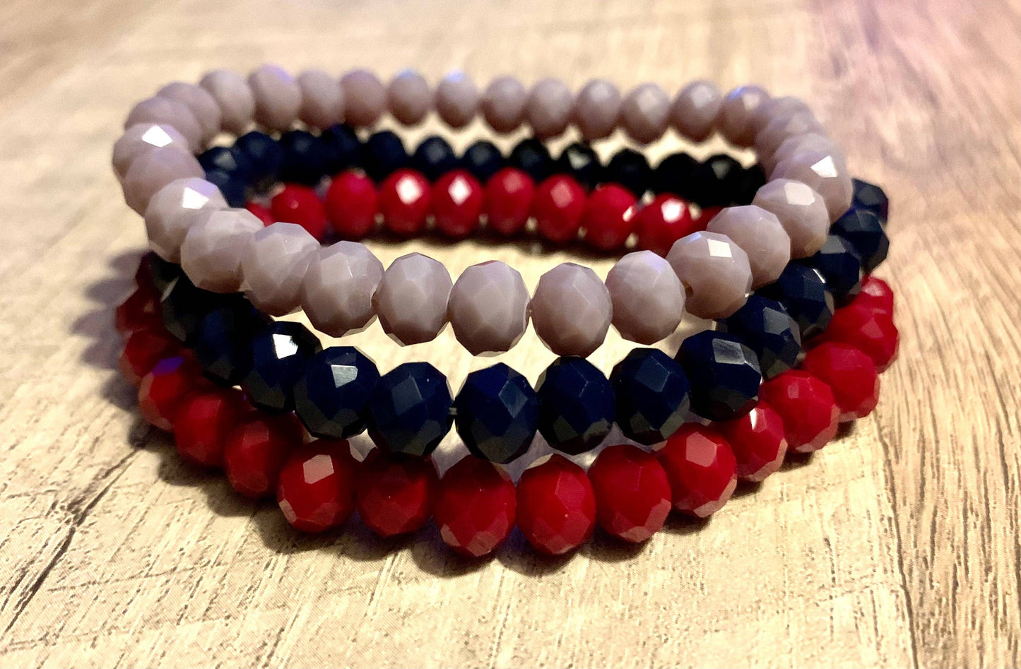 3pc Bracelet Set- “Berry Bliss”