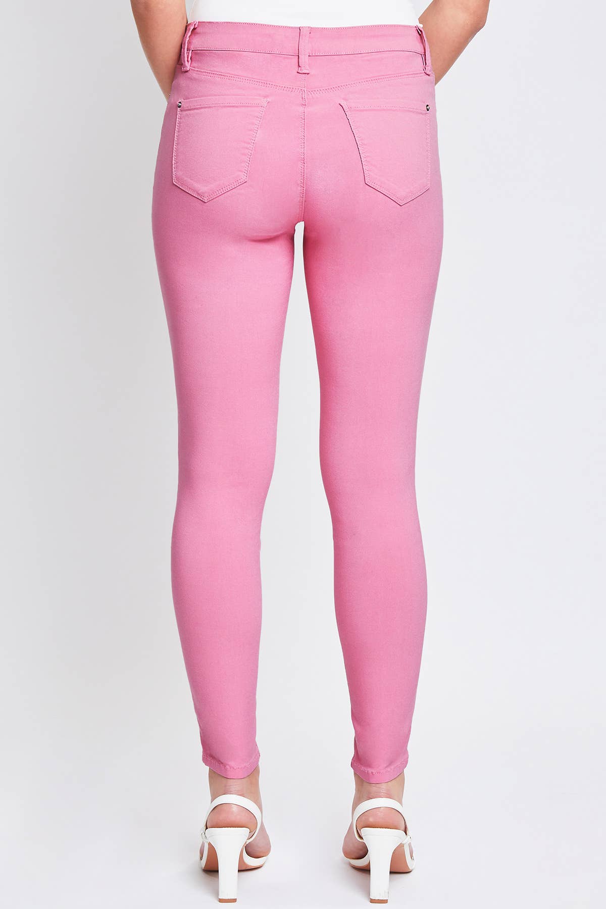 Hyperstretch Skinny Jean: Flamingo