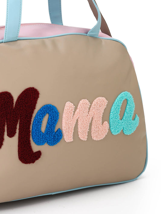 Mama Embroidery Duffel Bag