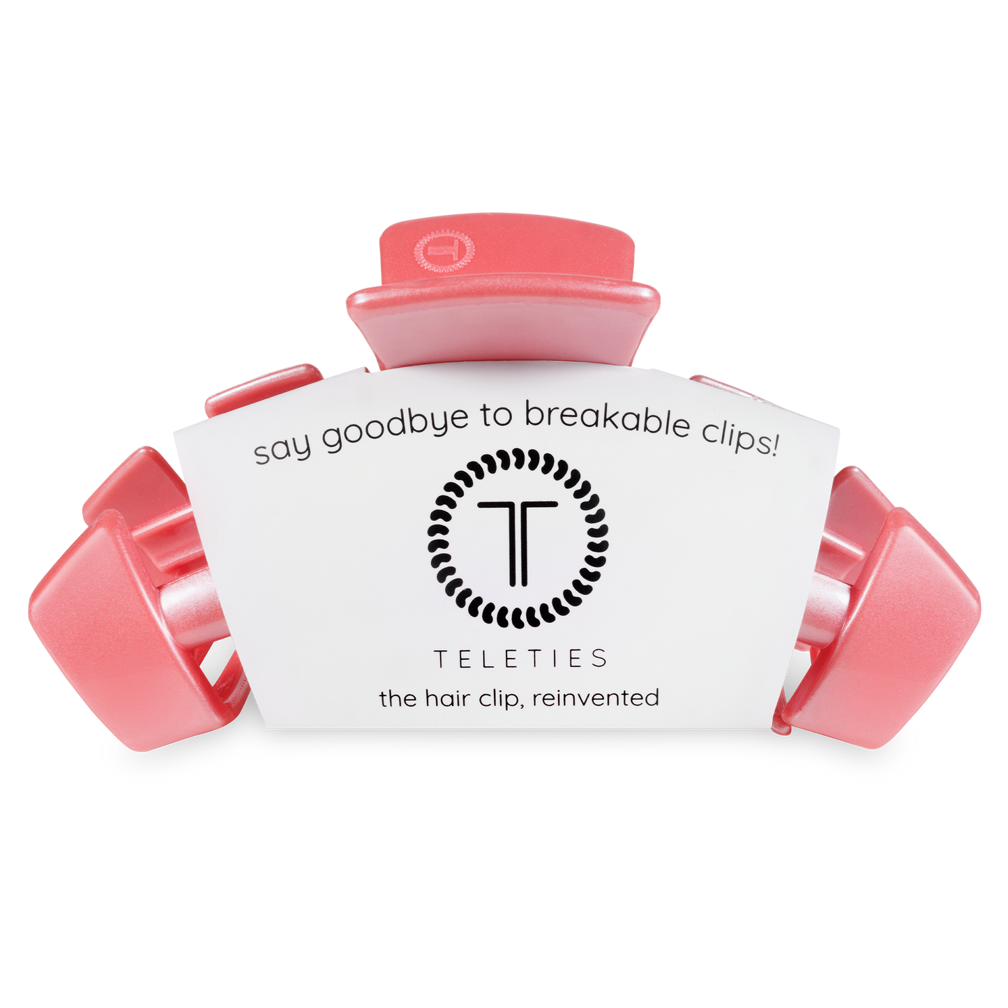 Classic Hair Clip | Large | Calming Coral