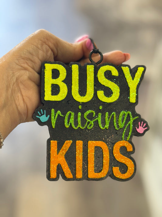 Busy Raising Kids Car Freshie-Cherry Leather