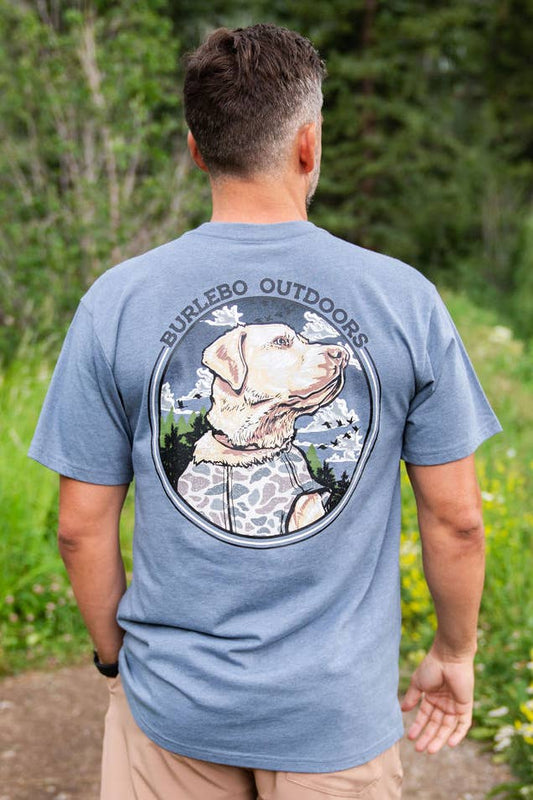 Camo Hunting Dog Tee