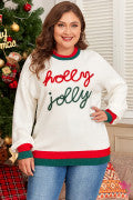 Plus Holly Jolly Sweater