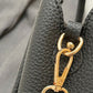 Black Scarf Crossbody Tote Bag