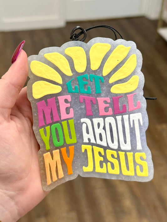 My Jesus Car Freshie - Yum Boujee Marshmallow