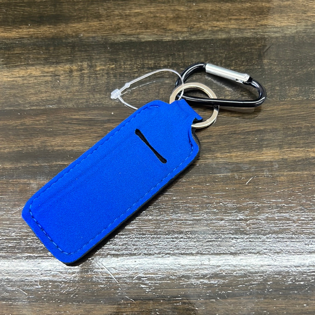 Keychain Solid Chapstick Holder