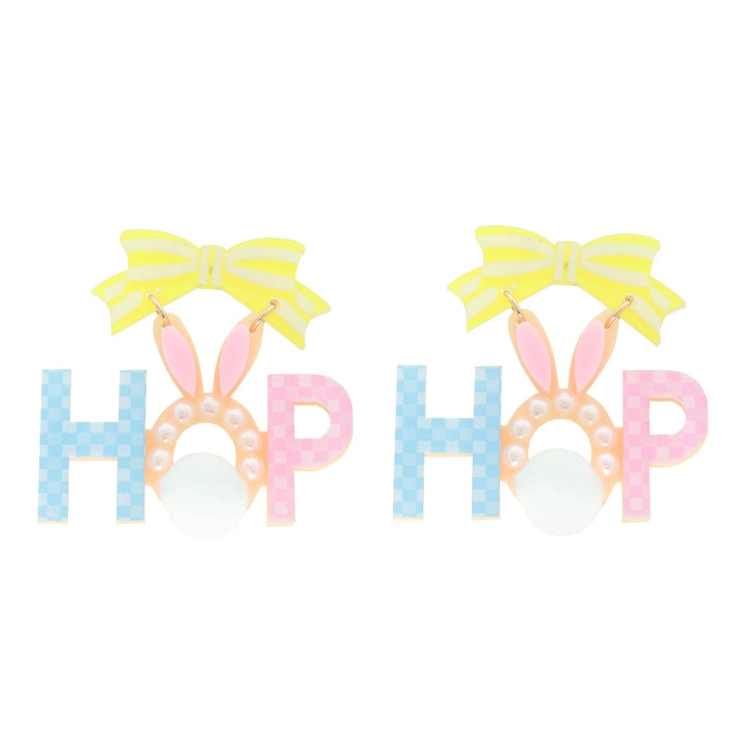 Hop Easter Earrings