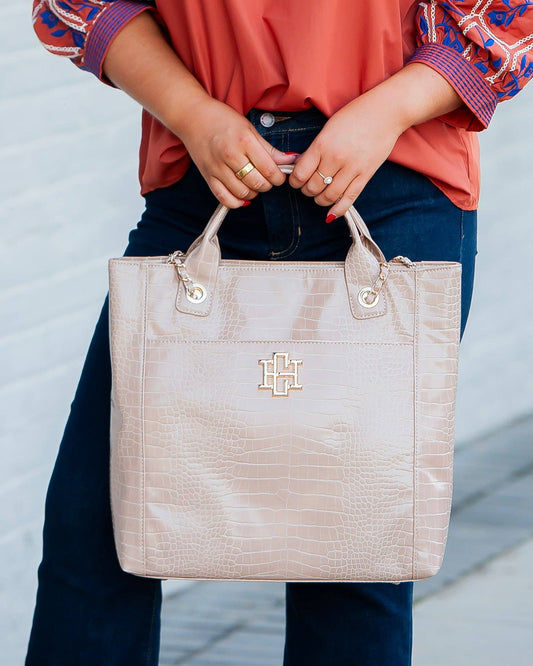 Latte Kinzley Tote