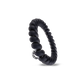 Matte Black - Large Spiral Hair Coils, Hair Ties, 3-pack