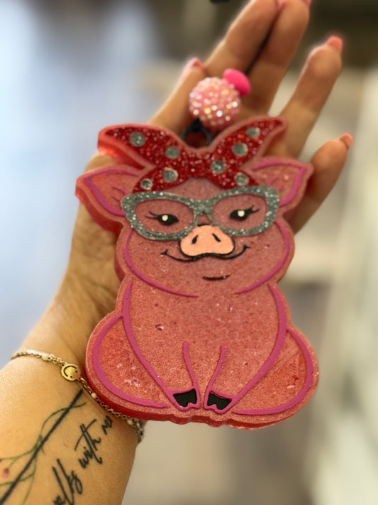 Piggy Car Freshie-Fruit Loops