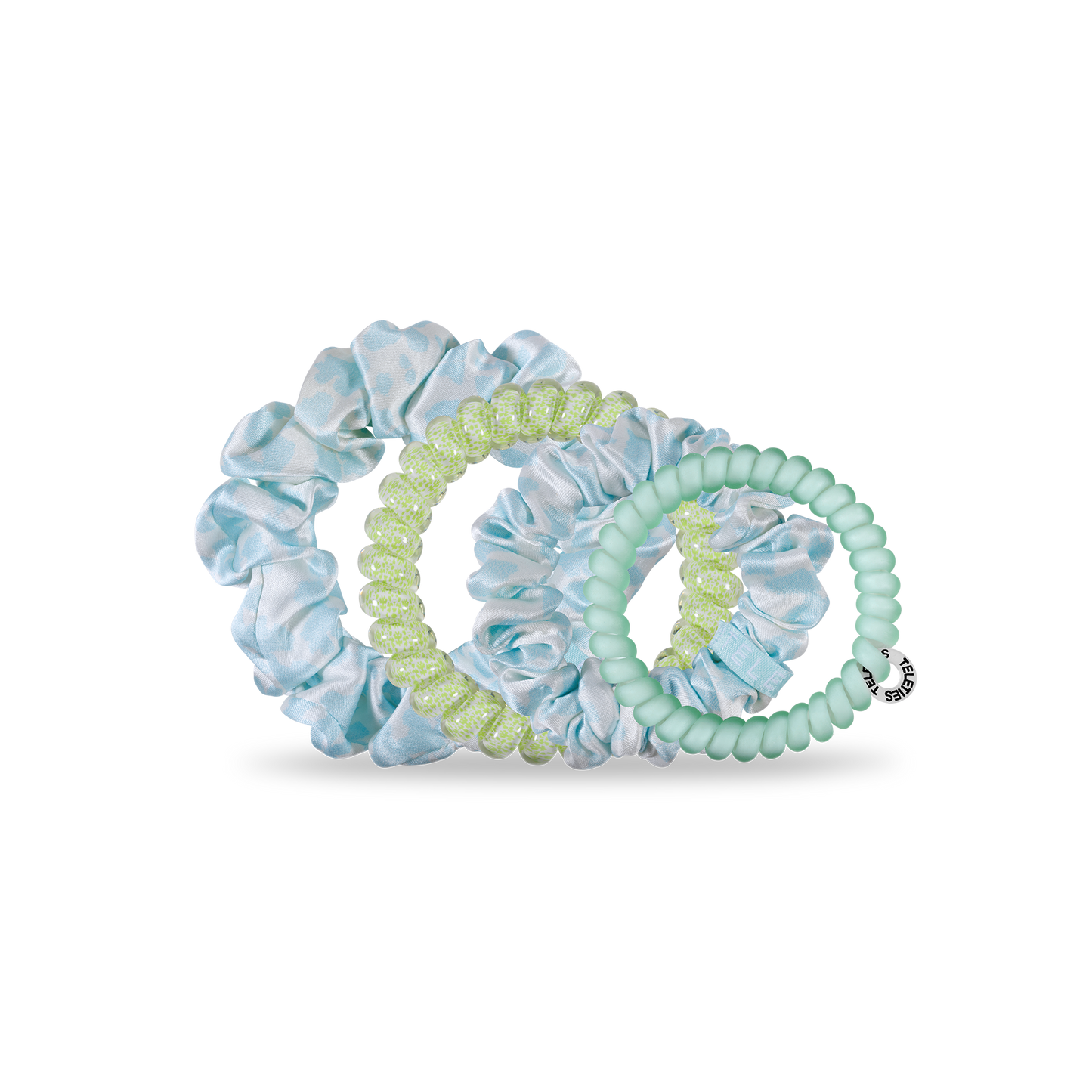 Spiral Hair Coils | Mixed Pack | Chintz Mist Hair Ties