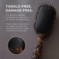 TELETIES Tortoise Detangler Hair Brush for Medium Hair