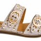 Corkys Hey Hottie Cream Crackle Sandal