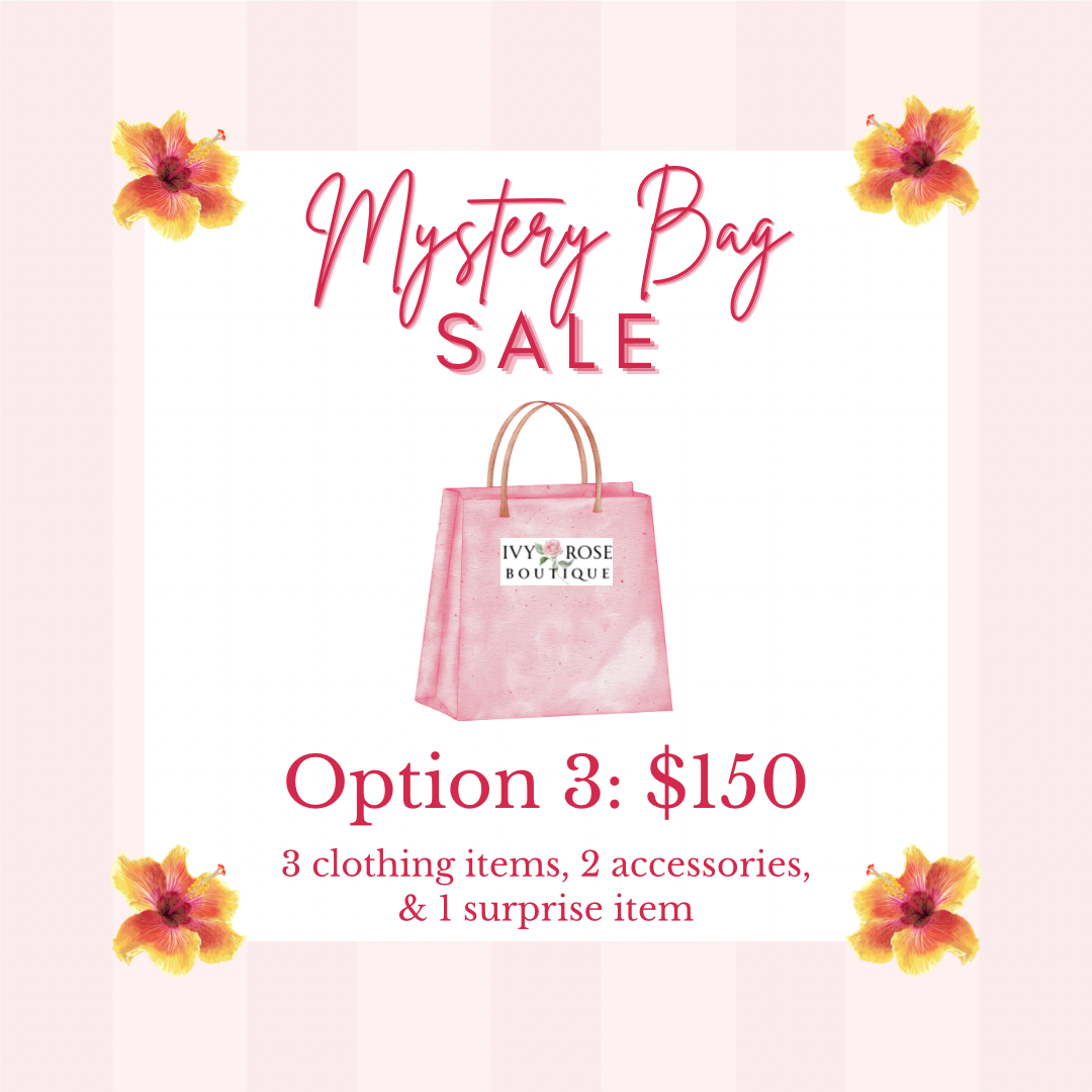 Mystery Bag Sale - $150