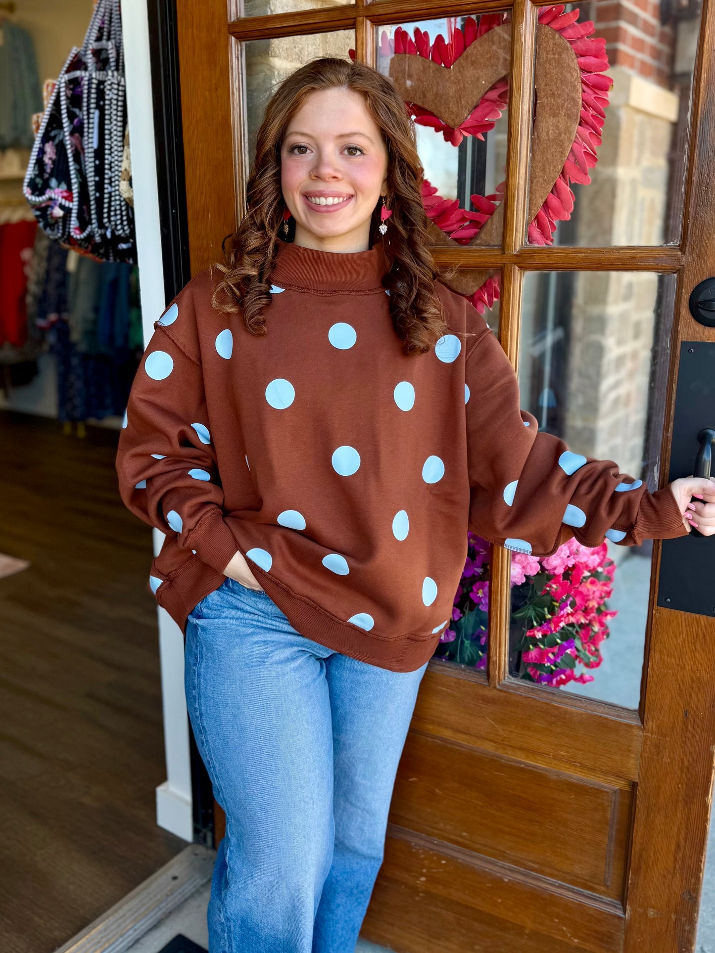 Good Day 2-Sided Mock Neck