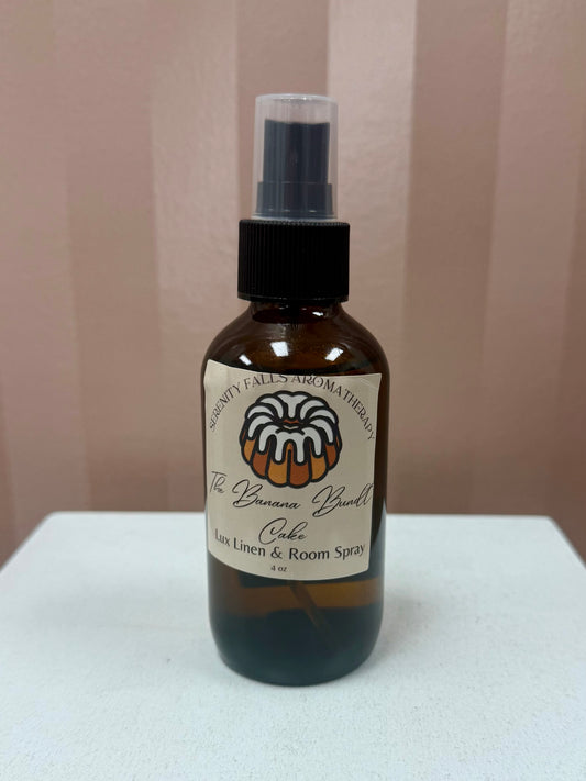 Serenity Falls The Banana Bundt Cake Room & Linen Spray