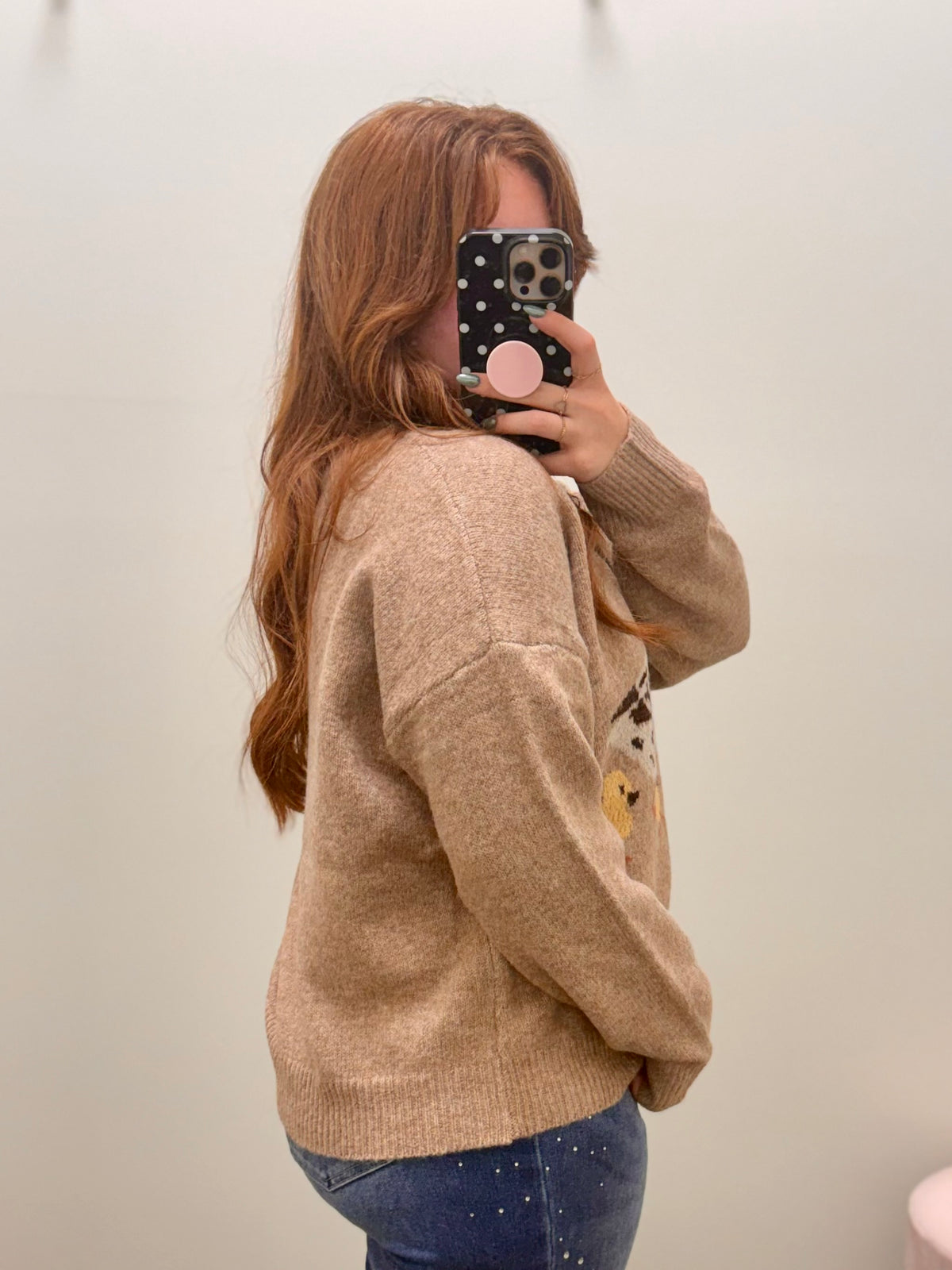 Mocha Duck Sweater