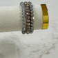 3pc Bracelet Set- Shades Of Grey
