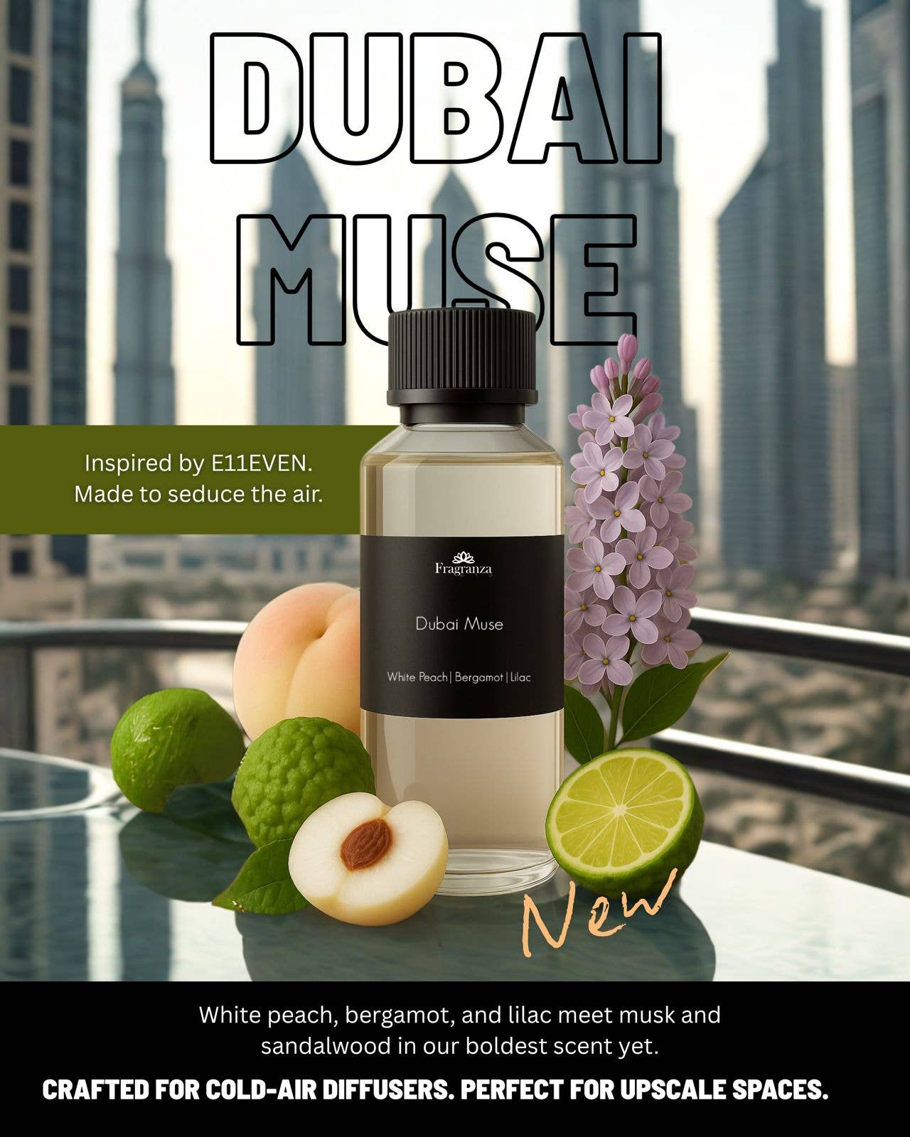 Dubai Muse – Signature Scent Oil (NEW): 1 Gallon