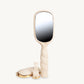 TELETIES Tan Boar Bristle Hair Brush