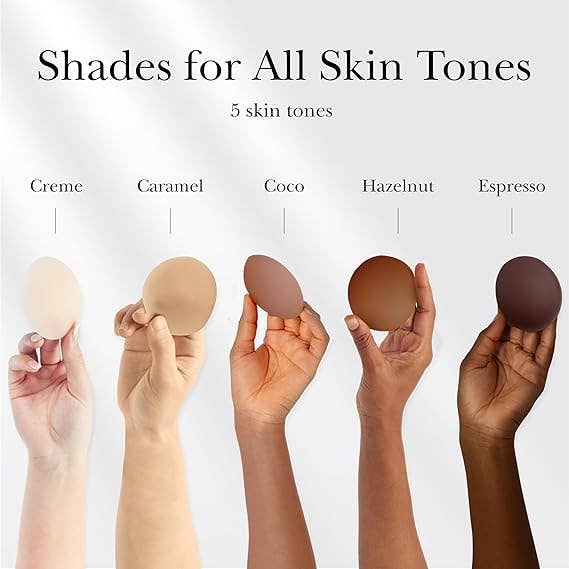 Nippies Skin Adhesive Nipple Covers: Caramel / Size 1 (A-C cups)
