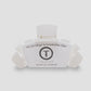 TELETIES Medium Coconut White Hair Clip