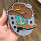 Cowboy Horseshoe Car Freshie - 50 Shades