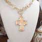Byzantine Cross Pendant Necklace