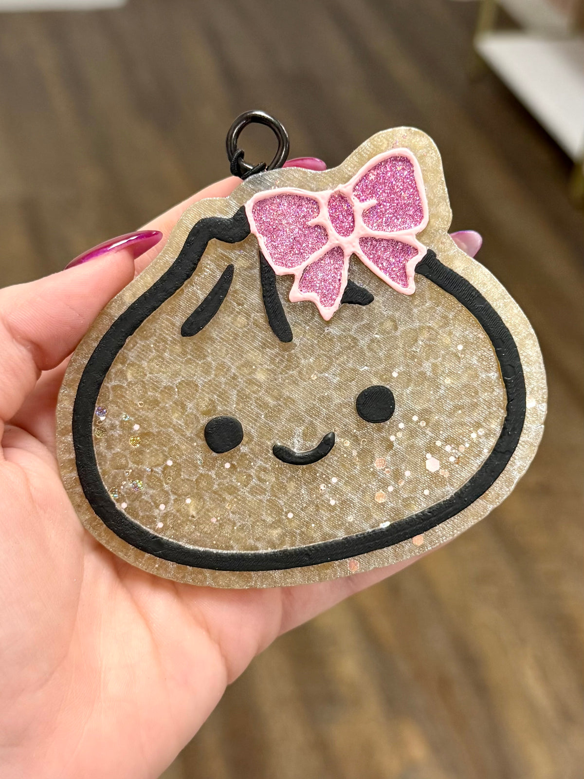 Glitter Bow Dumpling Car Freshie - Cheirosa 40
