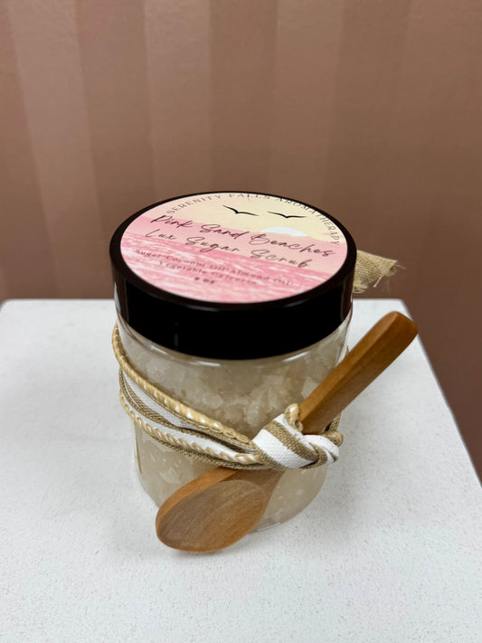 Serenity Falls Pink Sand Beaches Sugar Scrub