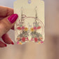 Floral Bunny Earrings