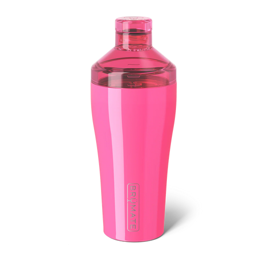 BruMate Cocktail Shaker | Neon Pink | 22oz