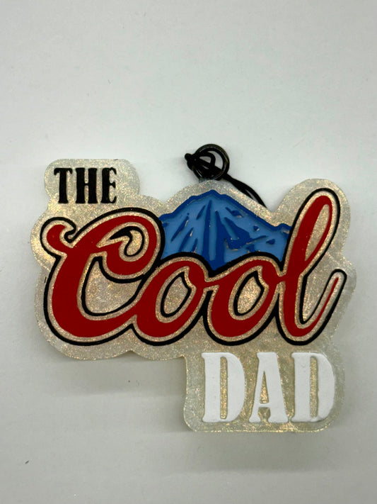 The Cool Dad Car Freshie - Black Ice