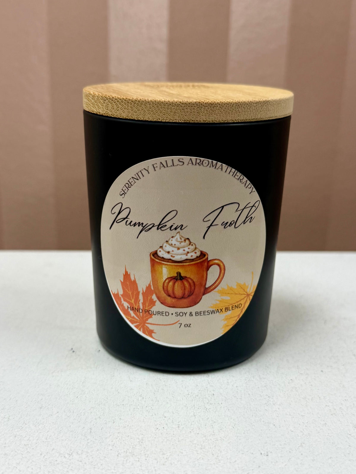 Serenity Falls Pumpkin Froth 7 oz. Candle