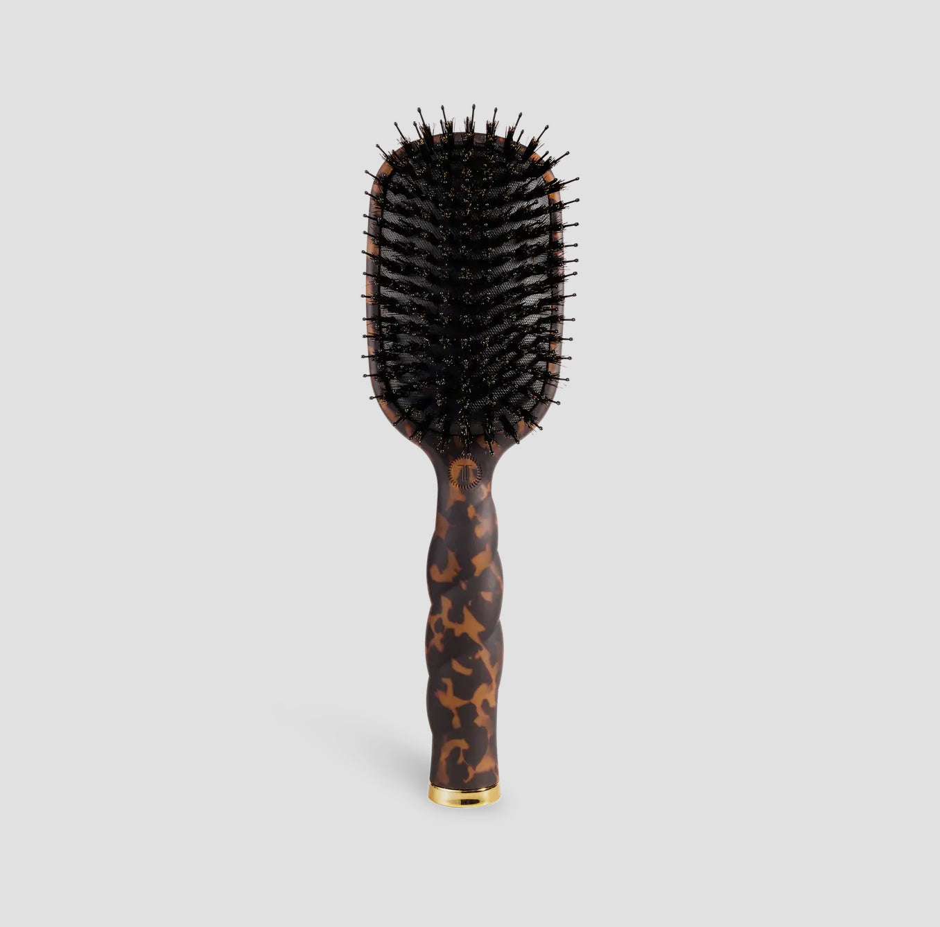TELETIES Tan Boar Bristle Hair Brush