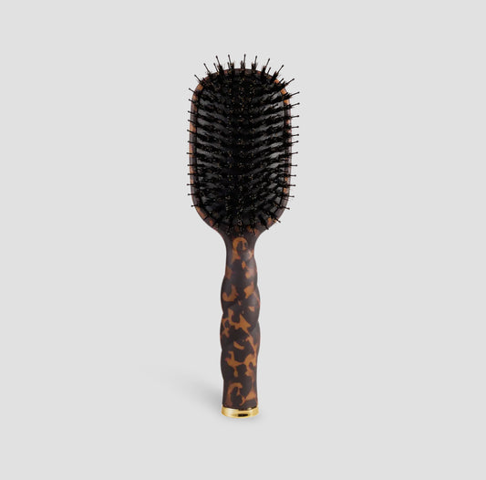 TELETIES Tan Boar Bristle Hair Brush