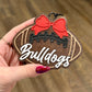 Bulldogs Bow Car Freshie - Cheirosa 40