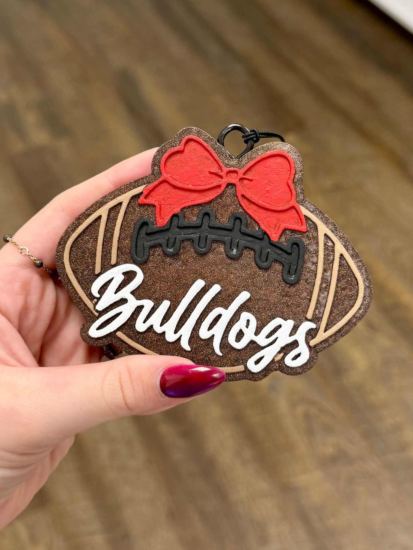 Bulldogs Bow Car Freshie - Cheirosa 40