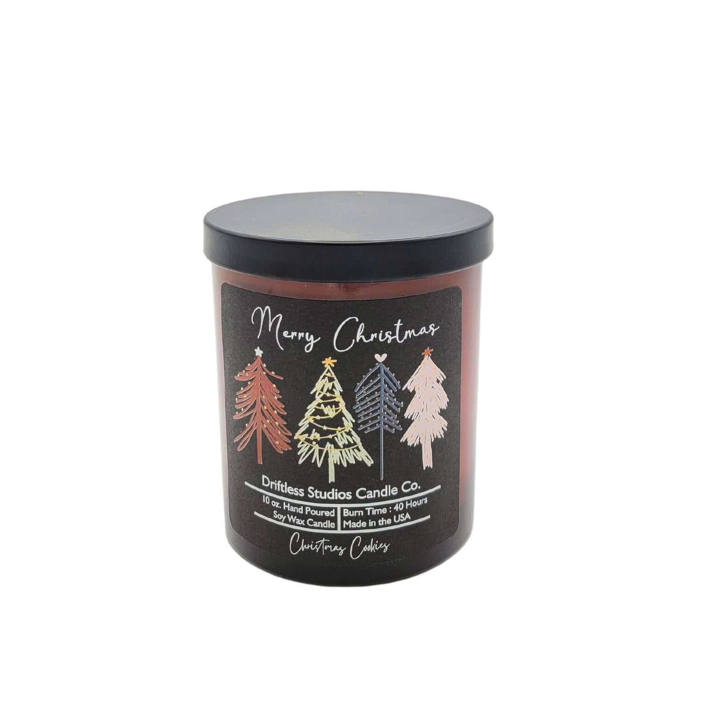 Merry Christmas Soy Wax Candle - Christmas Cookies