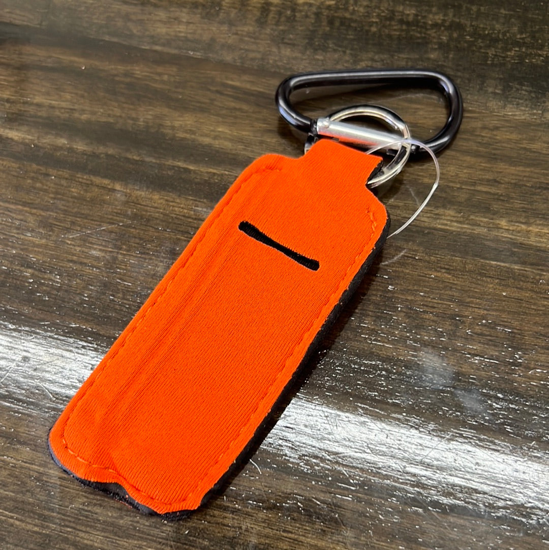 Keychain Solid Chapstick Holder