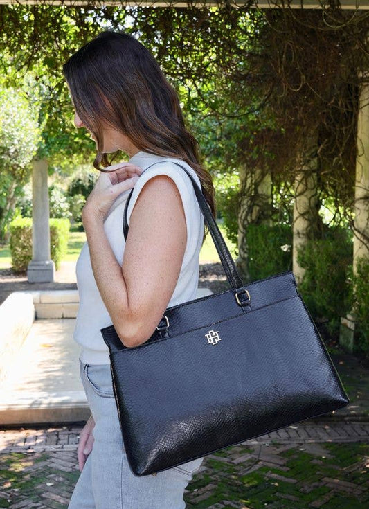 Black Lexi Versatile Tote