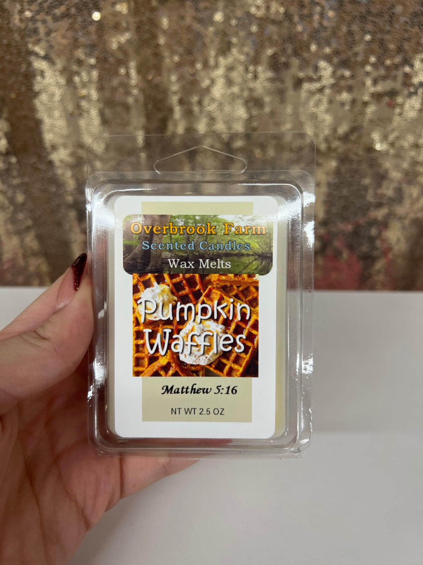 Overbrook Farm Wax Melt-Pumpkin Waffles