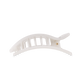 Flat Rectangle Hair Clip | Medium | Coconut White