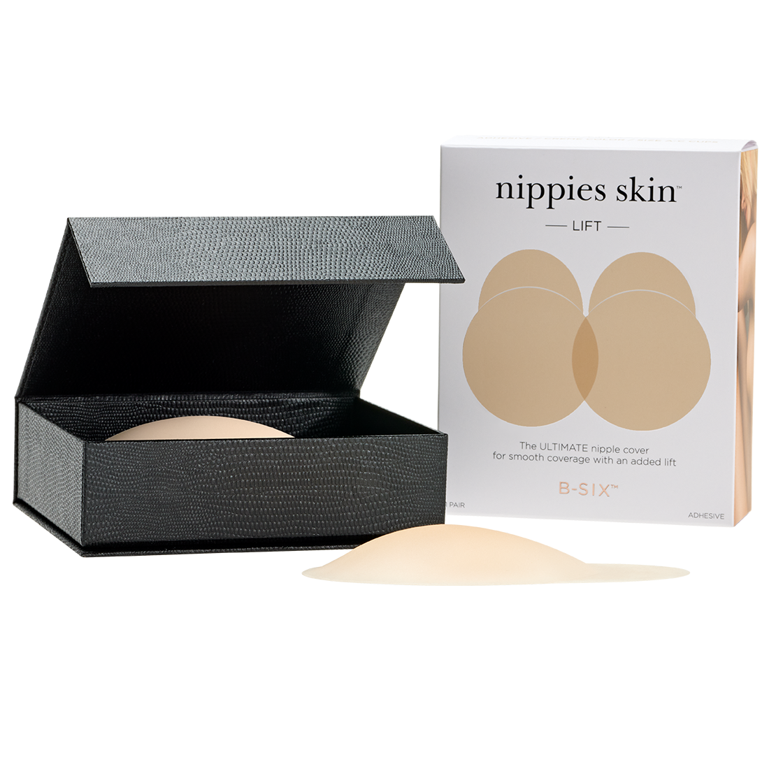 Nippies Skin Adhesive Nipple Covers with Lifting Tab: Creme / Size 1 (A-C cups)
