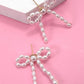 Pearl Bow Earrings