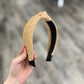 Tan Wicker Headband