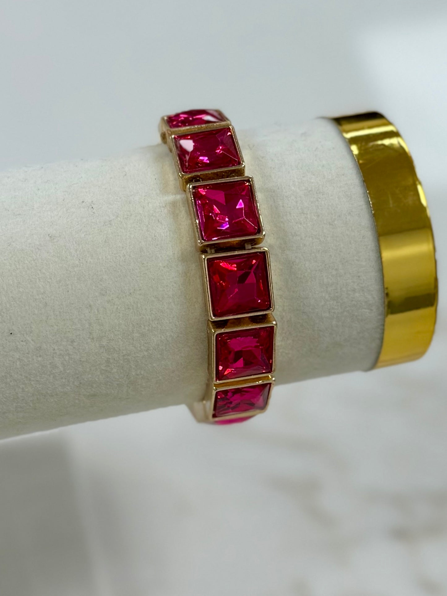 Pink Stone Bracelet